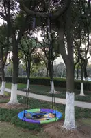 Toy Swings Assorted Colors Baby Tree Swing Giant 40" Saucer Tree Swing Baby Swing Chair With 400 LBS Weight Capacity New Style 2