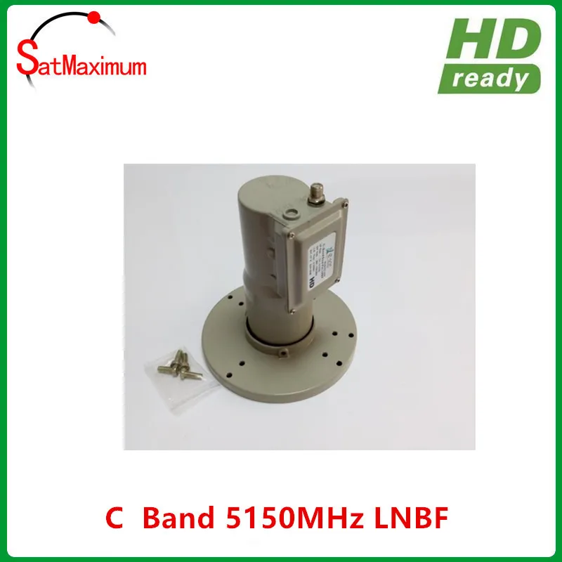 

Digital Ready LNB C band Single output LNBF with L.O Frequency 5150MHZ