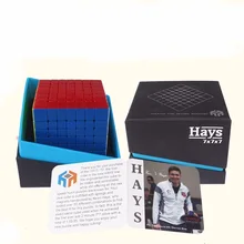 Горячая Распродажа, Yuxin Hays 7x7x7, магнитный куб Hays M 7x7, магический скоростной кубик, головоломка, профессиональный магический куб, развивающие игрушки