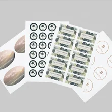 Дешевые индивидуальные печатные красочные мультфильм логотип бумажные наклейки для пакетов