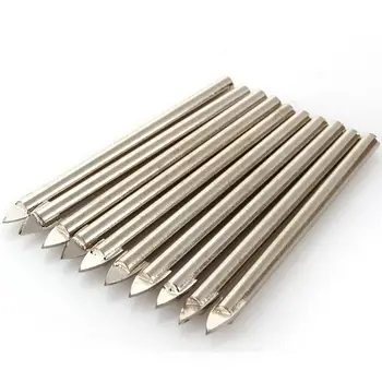 

10 x 6MM Tile Glass Ceramic Mirror Tungsten Carbide Drill Bit Set