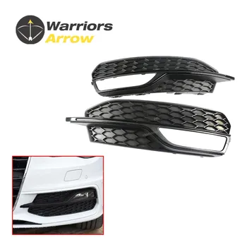 

Pair 8V3807681G 8V3807682G For Audi A3 S line S-Line ONLY 2013-2016 Left Right Front Lower Bumper Fog Light Grill Trim Cover