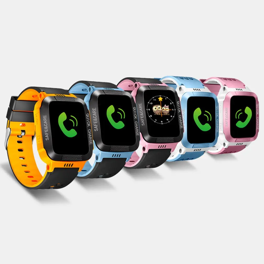  Y21S Smart Bracelet with Camera Flashlight Touch Screen Smart Watch SOS Phone Call GPRS Tracker SIM - 33011190016