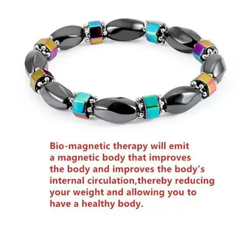 

Natural Stone Beads Bracelets High Quality Tiger Eye Buddha Black Magnet Bangles Bracelets Elasticity Bracelet women men jewelry