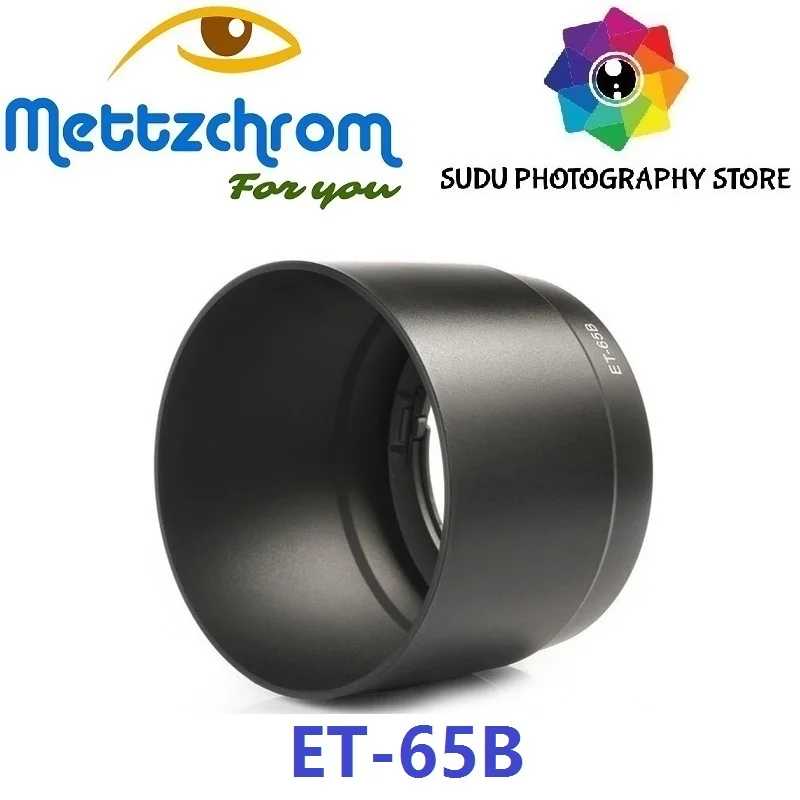 Mettzchrom Et65b Dedicated Camera Lens Hood For Canon Ef 70