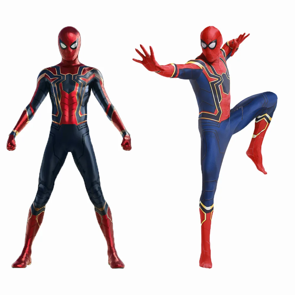 

Iron spider Spiderman Costume 3D Printing Adult Halloween Cosplay