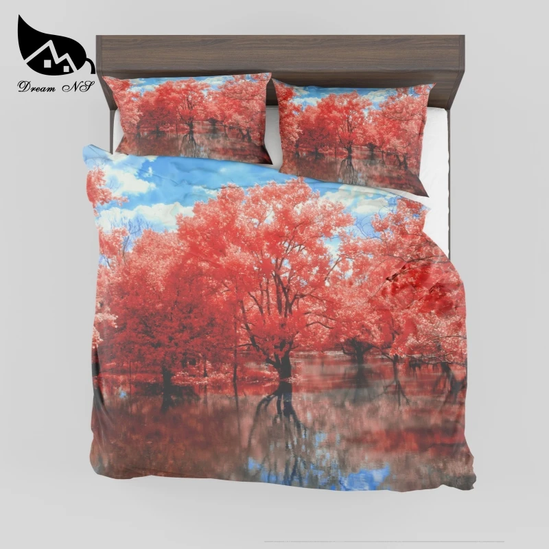 Dream NS Landscape Warm Bedding Set Bedroom Children Room Cover Sheet Pillow For Simple | Дом и сад