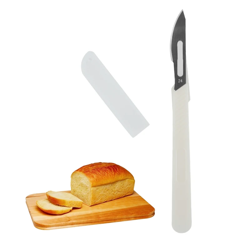 1 шт. изогнутый нож для хлеба в западном стиле, нож для резки багета, французский резак, устройство для нарезки тостов с лезвием, кухонные инструменты для выпечки кондитерских изделий