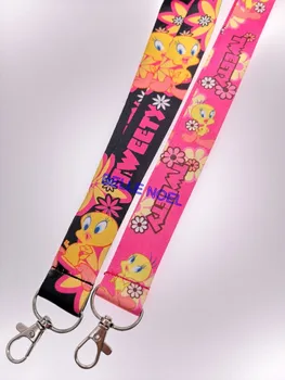 

lot 50Pcs Popular Cartoon anime tweety birds Neck Straps Lanyards Mobile Phone,ID Card,Key