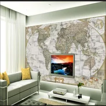 Beibehang на заказ крупные фрески 3D стерео фрески карта мира ТВ Фон нетканые обои papel де parede para quarto