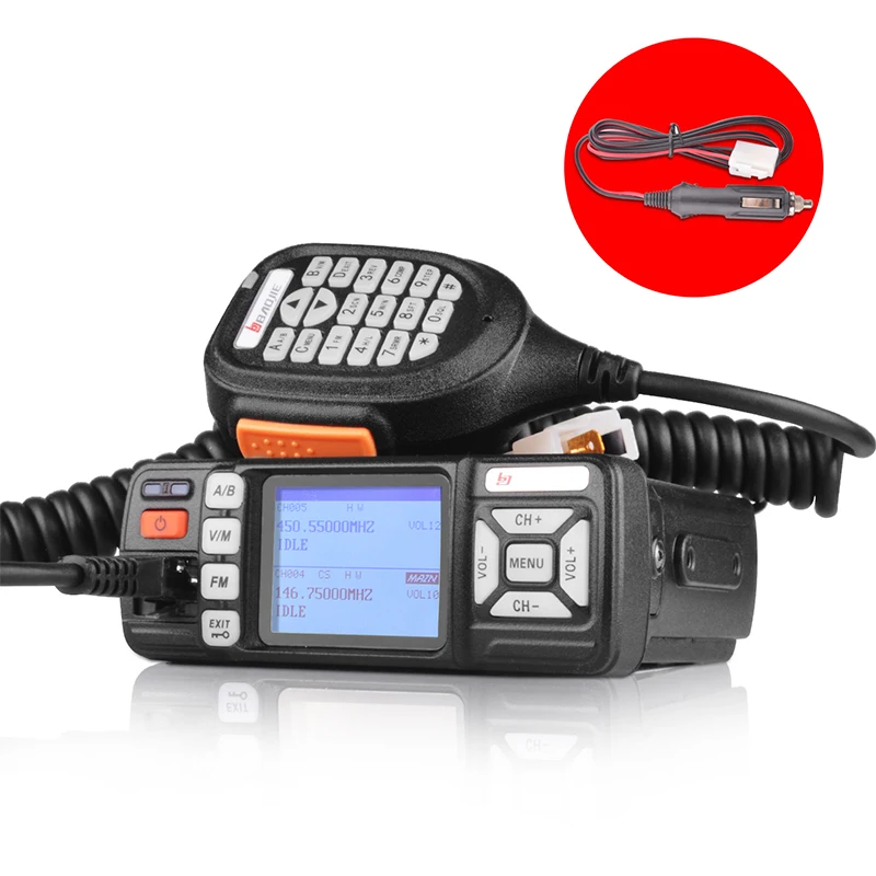 Baojie портативная мини рация 10 км Двухдиапазонная Вт VHF/UHF с функцией