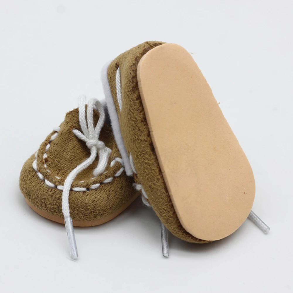 1 Pair Dolls Boots For 43cm Baby Dolls As For 18 Inch Girl Dolls Mini Shoes Slippers toy