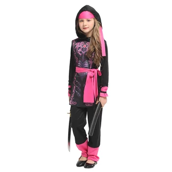 Best Sale 8d19b5 Knight Girls Naruto Anime Cosplay Kids Children Halloween Warrior Ninja Costume Carnival Purim For Party Clothes Girl Hunter Cicig Co