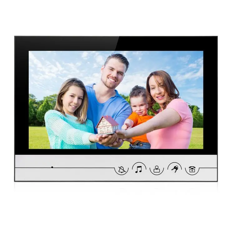 

Free Shipping 9" Color Screen Video Door Phone Intercom System Monitor
