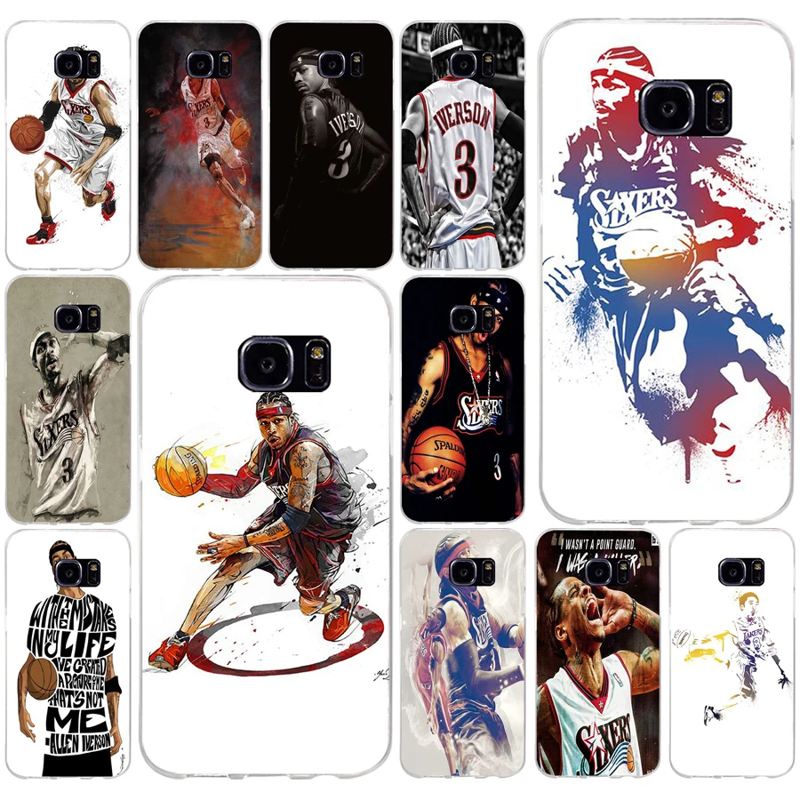 246AQ Allen Iverson Soft TPU Silicone Cover Case for samsung Galaxy s6 s6 s7 edge s8 s9 plus case 246AQ Allen Iverson Soft TPU Silicone Cover Case for samsung Galaxy s6 s6 s7 edge s8 s9 plus case