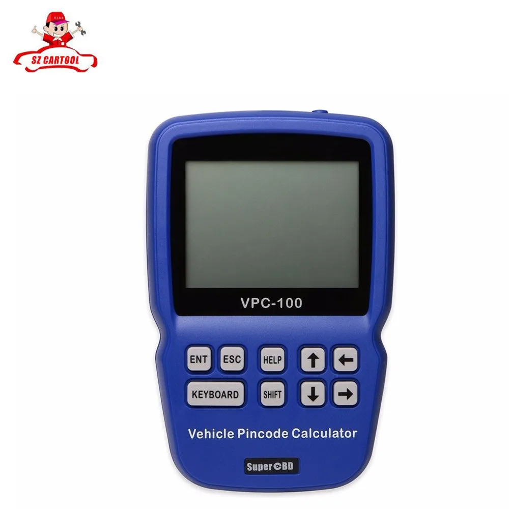 

Newest VPC100 Hand-Held Vehicle PinCode Calculator (with 300+200 Tokens ) Life Time Free Update VPC-100 Calculator