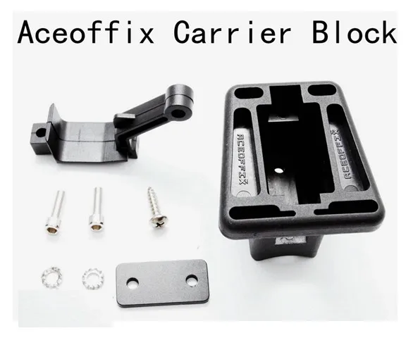 

Bicycle Bag Racks For Brompton Bike Bicycle Bag Cargo Rack Front Carrier Block Super Light 89g Bike Part Accessory