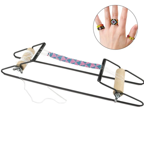 Tecelagem de Madeira Definido para Jóias Presentes para as para as Crianças Beading Tear Pulseiras Colares Fazer Diy Handmade Tricô Máquina Melhores Crianças
