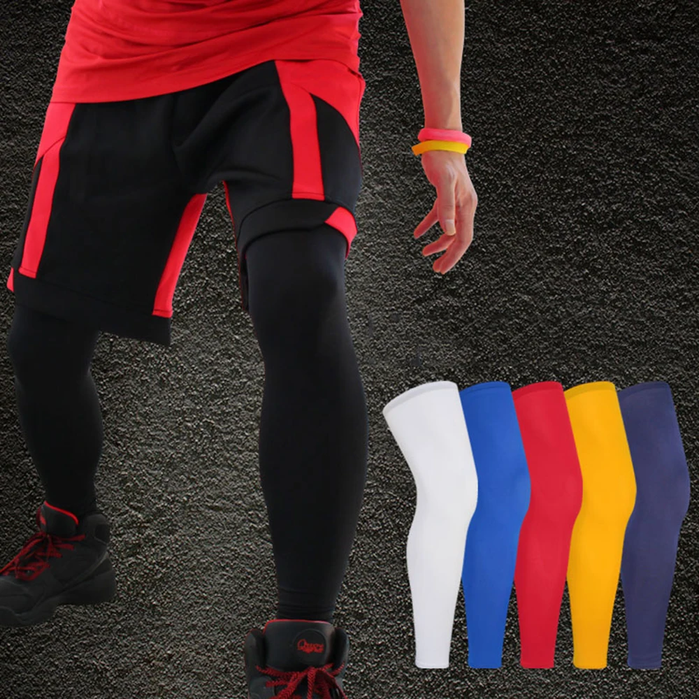 

Leg Sleeve Basketball Football brace Compression Calf Support Cycling Running Ski/Snowboard Kneepad Sock Protector Shin Guard