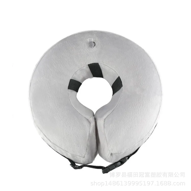

Medical Inflatable Adjustable Neck Cushions For Dogs and Cats Supplie Anti-bite Dog Cat Protection Cover Wound