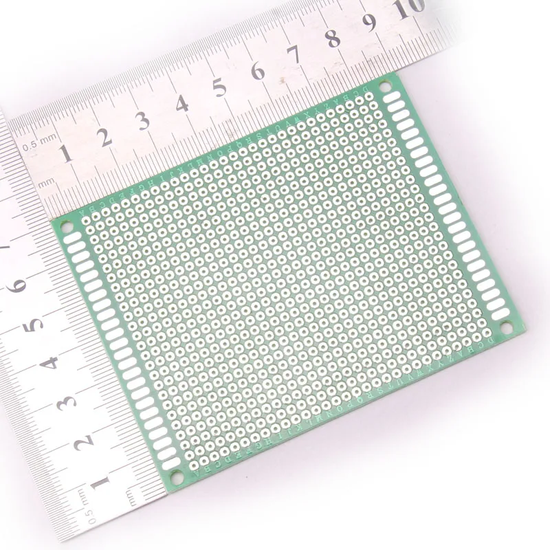 Glyduino 7*9 см одной стороны спрей жесть Универсальный Эксперимент платы печатная отверстие пластины