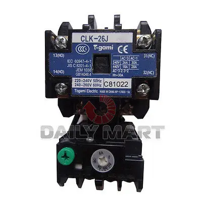 

DHL/EMS DAIKIN NEW CLK-26J 220V PLC Magnetic Contactor
