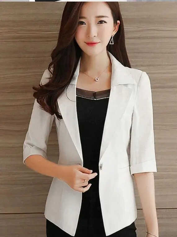 

2018 Free send Blazer women new tide suit jacket joker