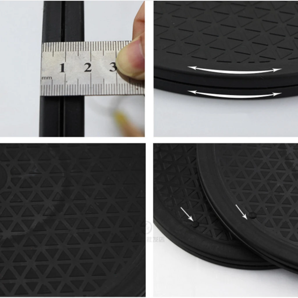 DIY Pottery Wheel Rotate Turntable Swivel Pottery Turntable Lazy Susans Rotary Plate Turnplate Clay Pottery Sculpture Tool 25cm