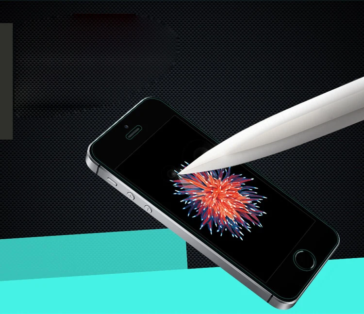 1 Pcs For Apple iPhone 5/5s Nillkin 9H Anti-Explosion HD Tempered Glass Screen Film Protector For iPhone 5s SE 7 Free Shipping
