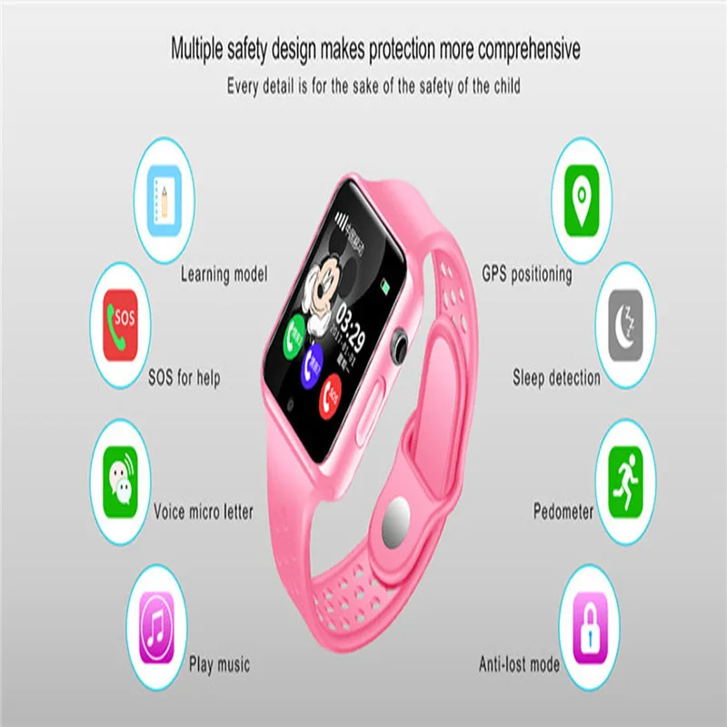 Смарт часы Детские с Bluetooth GPS и SIM картой|Смарт-часы| |