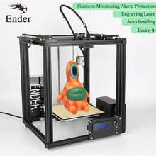 Ender-4 3D лазерный принтер, автоматическое выравнивание, нити мониторинга сигнализация защита RepRap Prusa i3 coreyx 3D комплект принтера N 5 м нити