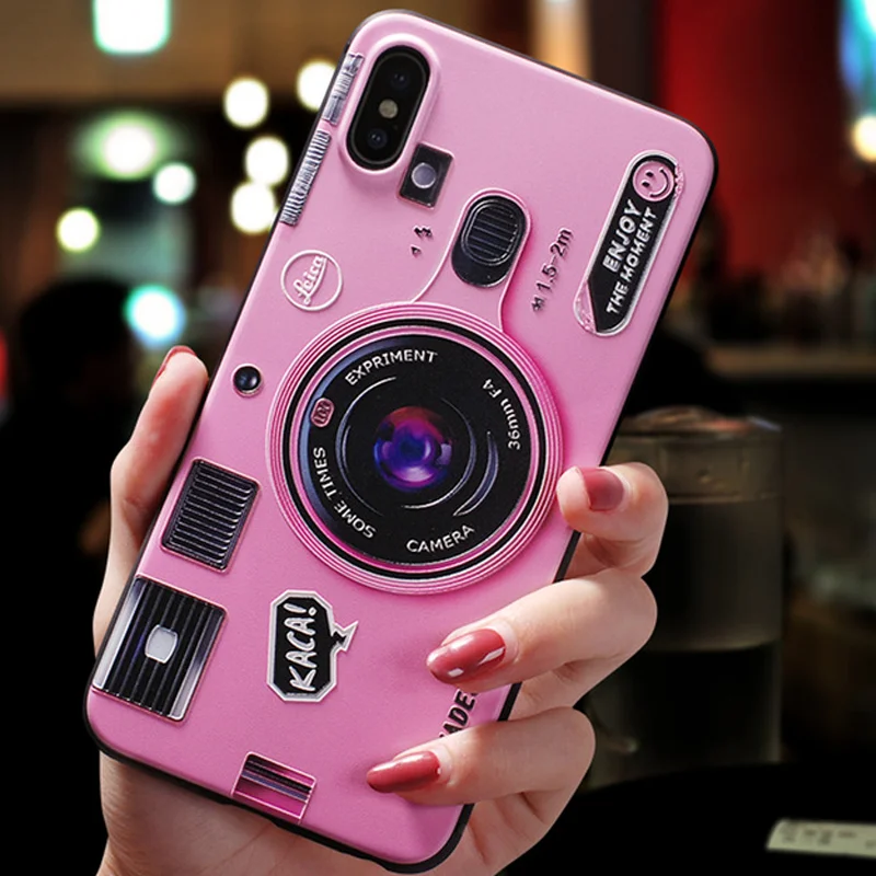 

3D Relief Case For Huawei Honor Mate 8X 10 9 Lite 7A Pro 6A View 20 Play For Huawei Y6 2018 Y9 2019 Nova 4 3 3i TPU Camera Cover