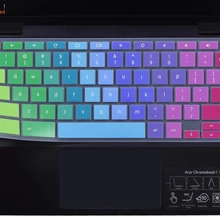 Силиконовая клавиатура для ноутбука Обложка Защитная крышка для 13," Acer хромбук R 13 CB5-312T/Chromebook R13 CB5 13 дюймов