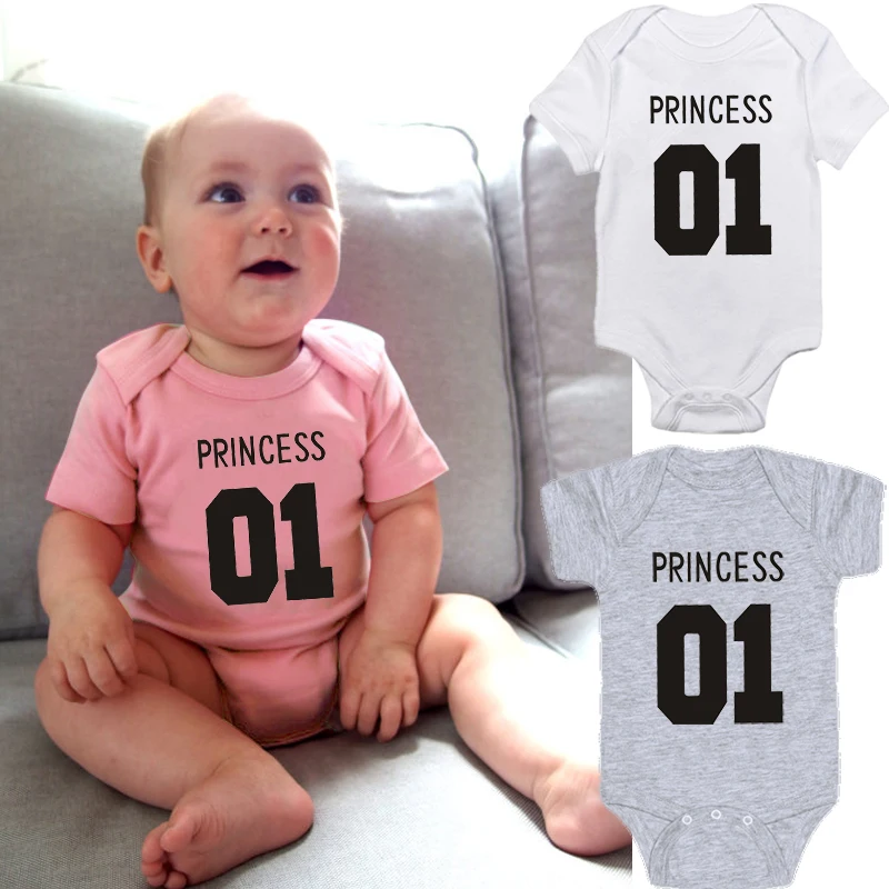 

DERMSPE 2019 Babys Jumpsuits Summer Cotton Princess 01 Newborn Baby Clothes 0-24M Infant Boy Girls Romper Hot Clothes Jumpsuit