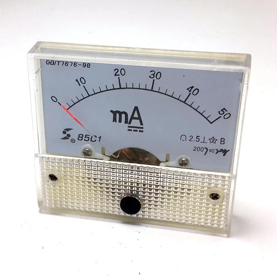 Микроампер, миллиампер, амперметр, частотомер, тахометр 50uA 100uA 10mA 20mA 30mA 50mA на ваш выбор