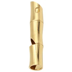 Emergency Survival Whistle Loud Version High Decibel Metal Bamboo Shape Section Whistle For Help Defensive Training Emergency Survival Whistle Loud Version High Decibel Metal Bamboo Shape Section Whistle For Help Defensive Training