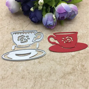 

Teapot Teacup Metal Cutting Dies Stencils for DIY Scrapbooking/photo album Decorative Embossing DIY Paper Cards