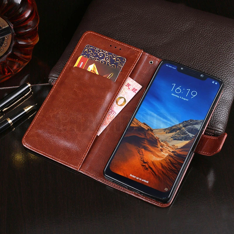 Роскошный кожаный чехол-бумажник для Xiao mi Pocophone F1 mi A1 A2 Lite 8 SE Red mi 5 Plus 6 6A 3S S2 4A Note 3 4 4X Note 5 Pro 5A