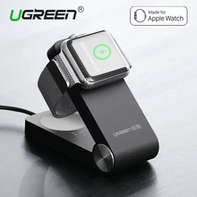 Ugreen Foldable Wireless Charger for Apple Watch 3/2 MFi Certified Charging Dock Stand With 1.2M Charger Cable for 38mm & 42mm