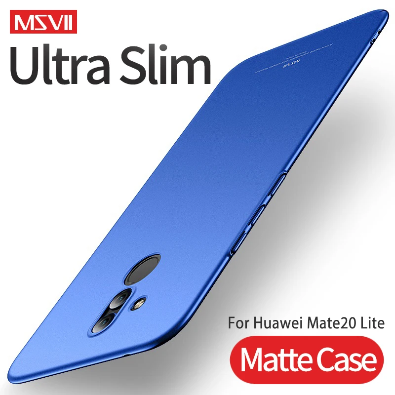 

For Huawei Mate 20 Lite Case Hard PC Frosted Cover Ultra Slim Matte Case For Huawei Mate20 Mate 20 10 Lite Pro Phone Cases New