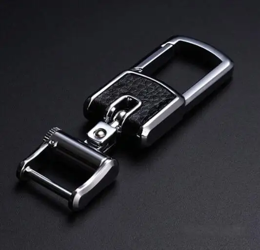 Автомобильный брелок для ключей BMW, чехол F30 F10 для Bmw F30 F20 для bmw X3 X4 серии, чехол для ключей, кожаный чехол для ключей, автомобильный Стайлинг - Название цвета: Only keychain