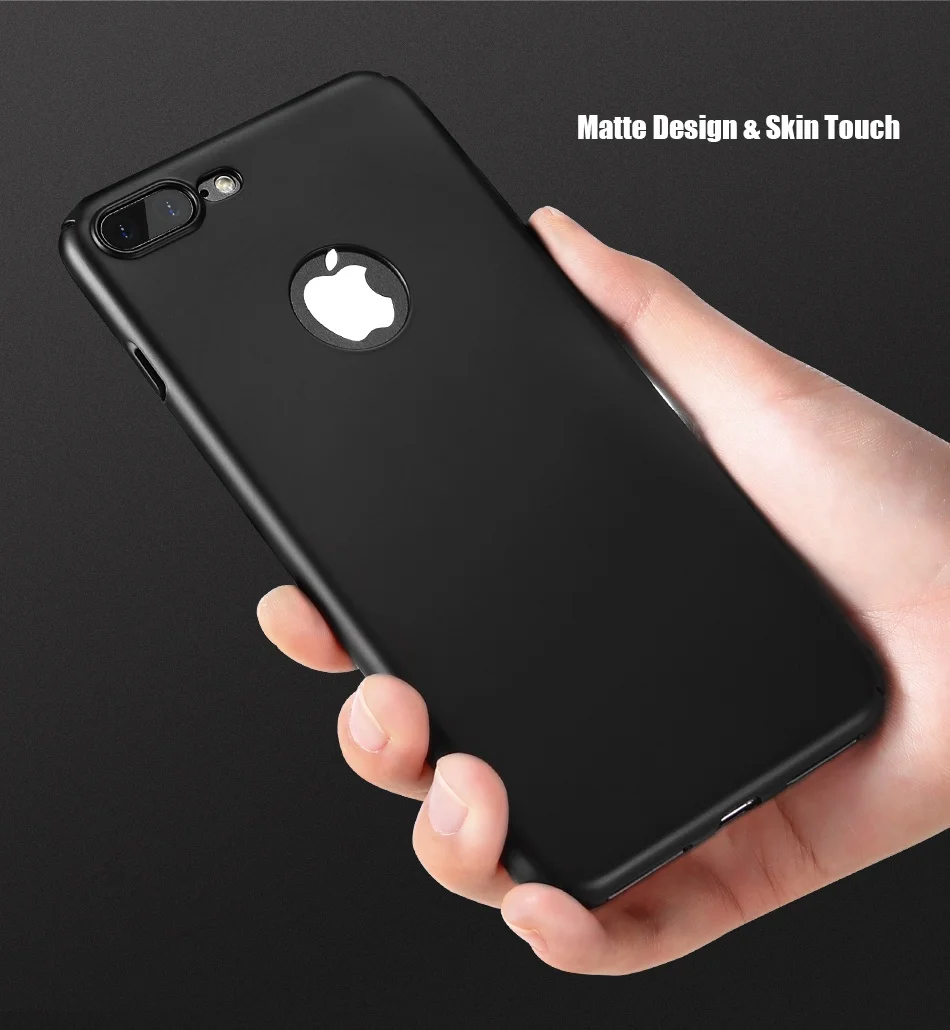 Hard PC Case For iPhone 7 6 6S iPhone 6 7 Plus Smooth Touch Phone Cases For Samsung S8 Plus Galaxy S8 Case (3)