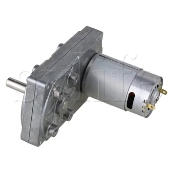 

12V 40RPM No-load Speed High Torque Electric Square Gear box Geared Motor