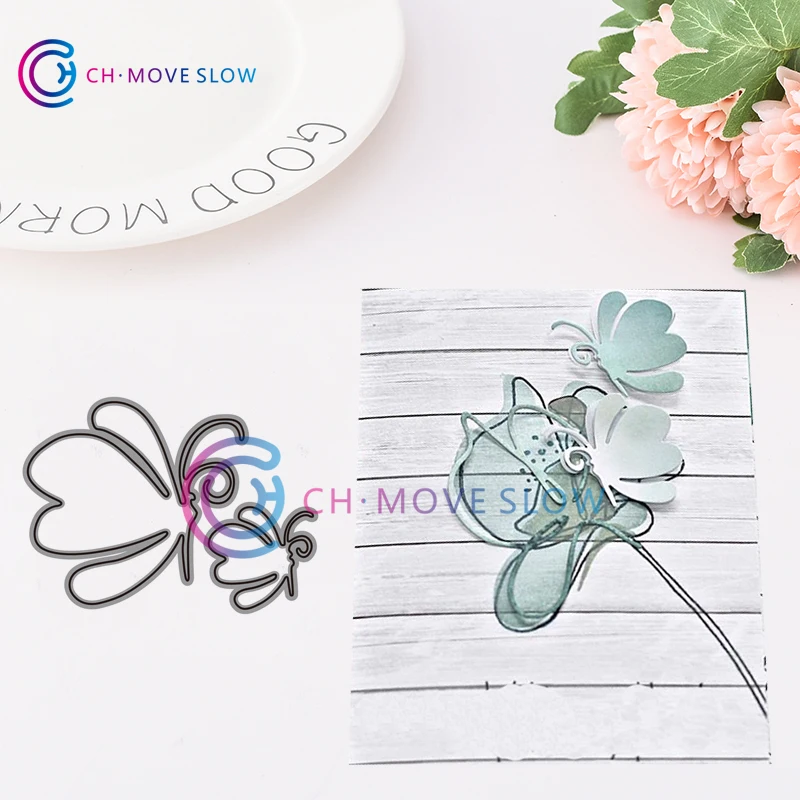 

2019 New Arrival CH Butterfly Metal Cutting Dies 3D DIY Scrapbooking Carbon Sharp Craft Die Photo Invitation Cards Decoration