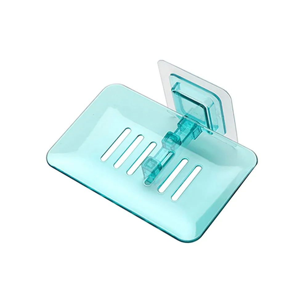 Горячее предложение для ванной комнаты держатель для мыла мыльница для хранения тарелок лоток коробка мыльница высокого качества бытовой контейнер Органайзеры - Цвет: Светло-зеленый