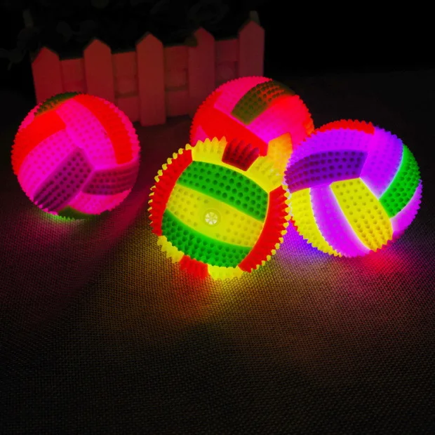 

Baby Kids Light-up Toy Volleyball Bouncing Balls Children Luminous Toy Flashing Party Gift dropshipping