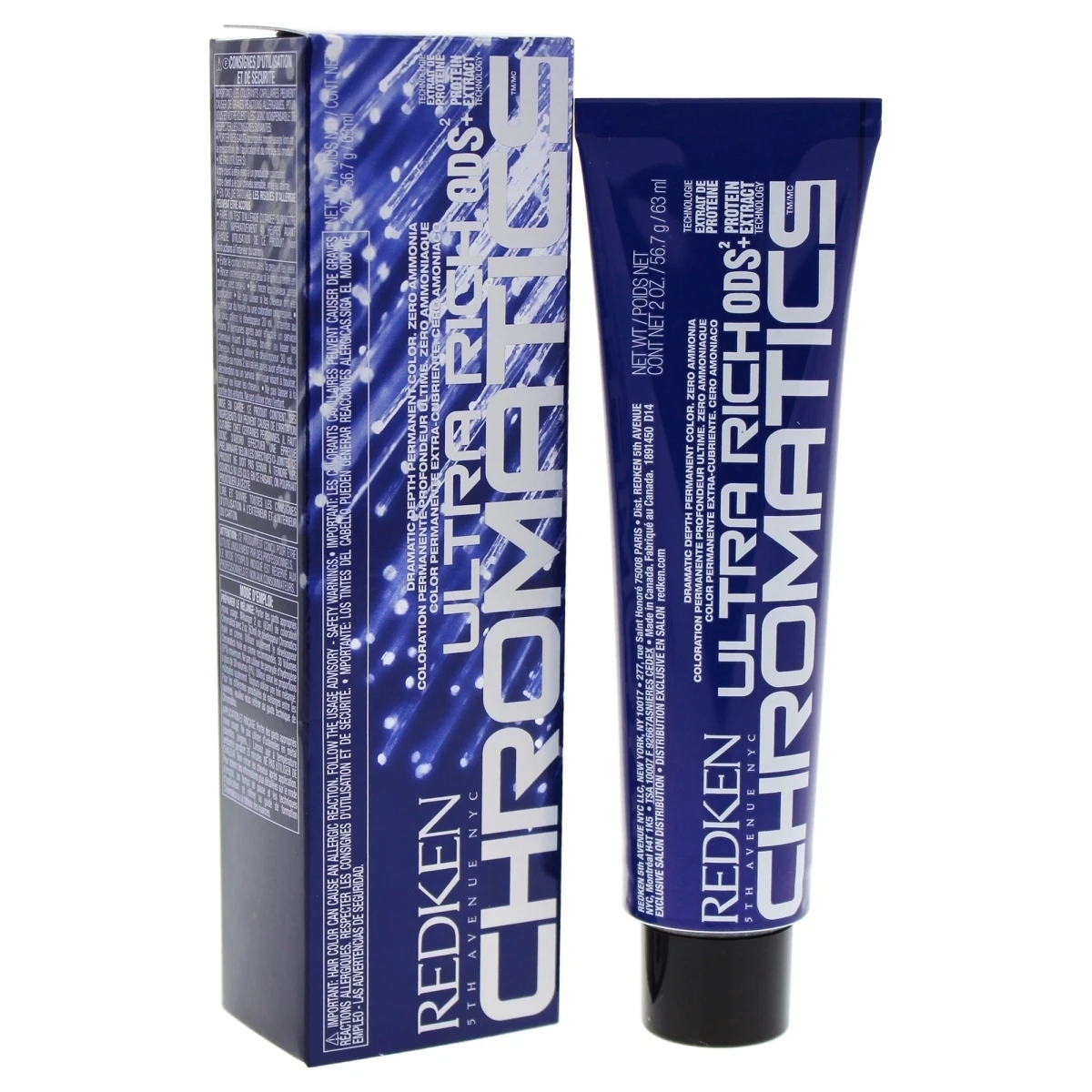 Redken U-HC-11833 2 oz Chromatics Ultra Rich Hair Color for Unisex - 9GI Gold & Iridescent (1)