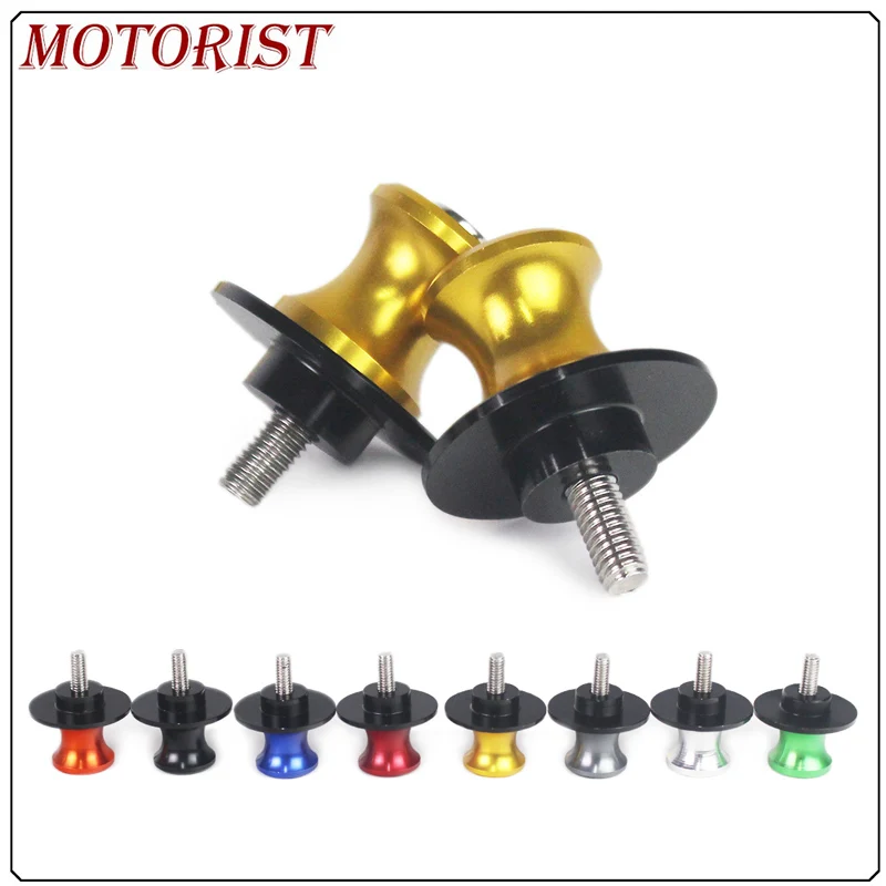 

M6 Motorcycle accessories 6mm Swingarm Spools slider stand screws for yamaha YZF R25 R3 R125 R6S 600R R1 YZF1000