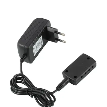 

24W Black LED Power Switch 12v + Black Splitter Connector for LED Cabinet Lamp with 3.5DC plug-in power cord