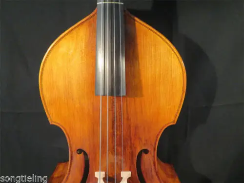 Барокко Стиль Ручная резная песня маэстро установить Лады 4 струны 2" viola da gamba